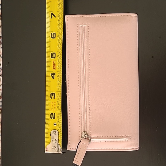 MUNDI BRAND WOMEN'S "BLUSH SLIM CLUTCH" WALLET WITH RFID PROTECTION - Picture 10 of 12
